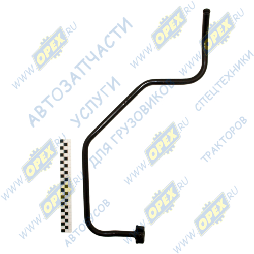 Ф80-3407760 Трубка (сталь) ф18; L=1000, под шланг+фланец МТЗ РУП1